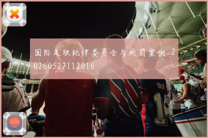 国际足联纪律委员会与处罚案例_20260527112016